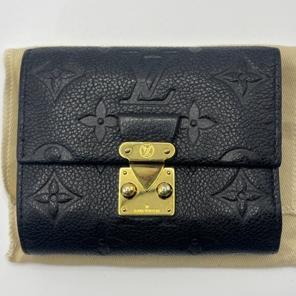 LOUIS VUITTON Empreinte Metis Compact Wallet Leather LV Monogram +Dust Bag LV - Picture 2 of 15
